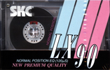 Compact Cassette: Sunkyong Magnetic Limited (SKM) SKC - LX 90