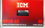 Compact Cassette: ICM  - Ferro DX 60