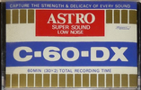 Compact Cassette: Unknown Astro -  60