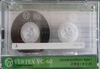 Compact Cassette: Unknown Vertex -  60