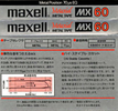 Compact Cassette: Maxell / Hitachi Maxell - MX 60