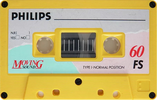 Compact Cassette: Philips  - Moving Sound 60