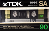 Compact Cassette: TDK  - SA 90