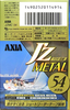 Compact Cassette: FUJI AXIA - J`z Metal 54