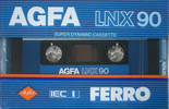 Compact Cassette: AGFA  - LNX 90