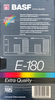 VHS, Video Home System: BASF  - Extra Quality 180