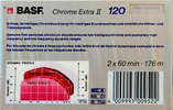 Compact Cassette: BASF  - Chrome Extra II 120