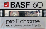 Compact Cassette: BASF  - Pro II Chrome 60