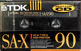 Compact Cassette: TDK  - SA-X 90