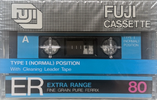 Compact Cassette Fuji ER 80 Type I Normal 1980 Japan