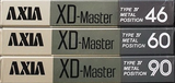 Compact Cassette: FUJI AXIA - XD-Master 60