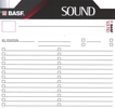 Compact Cassette: BASF  - Sound I 60