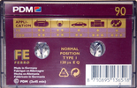 Compact Cassette: PDM Magnetics PDM - FE 90