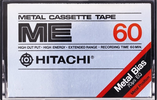 Compact Cassette: Maxell / Hitachi Hitachi - ME 60