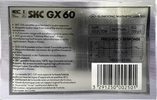 Compact Cassette: Sunkyong Magnetic Limited (SKM) SKC - GX 60