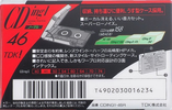 Compact Cassette: TDK  - CDing-I 46