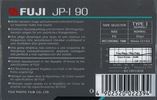 Compact Cassette Fuji JP-I 90 Type I Normal 1989 Europe