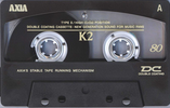 Compact Cassette: FUJI AXIA - K2 80