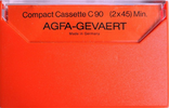 Compact Cassette: AGFA  -  90