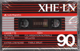 Compact Cassette:  Audio Magnetics - XHE-LN 90