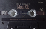 Compact Cassette: Sony  - Metal XR 90