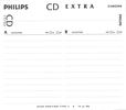 Compact Cassette: Philips  - CD Extra 90