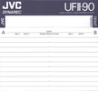 Compact Cassette:  JVC - UFII 90