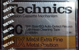 Compact Cassette: Matsushita Technics - MX 90