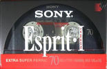 Compact Cassette: Sony  - Esprit-I 70