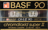 Compact Cassette: BASF  - Chromdioxid Super II 90