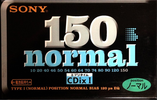 Compact Cassette: Sony  - CDix I 150