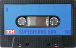 Compact Cassette: ICM  - SDX 60