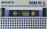 Compact Cassette Sony SOM 10 Computer Cassette 1983 Europe