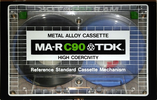 Compact Cassette: TDK  - MA-R 90