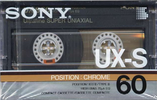 Compact Cassette: Sony  - UX-S 60