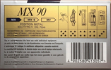 Compact Cassette: Maxell / Hitachi Maxell - MX 90