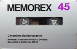 Compact Cassette: Memorex  -  45