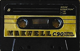 Compact Cassette: Unknown Maxwell -  90