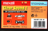 Compact Cassette: Maxell / Hitachi Maxell - UR 46