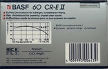 Compact Cassette: BASF  - Chromdioxid Extra II 60