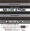 Compact Cassette: TDK  - SA 90