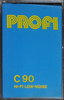 Compact Cassette:  Profi -  90