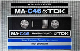 Compact Cassette: TDK  - MA 46