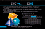 Compact Cassette: Sunkyong Magnetic Limited (SKM) SKC - LX 60