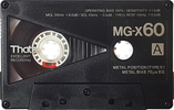 Compact Cassette: Taiyo Yuden Thats - MG-X 60