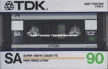 Compact Cassette: TDK  - SA 90