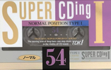 Compact Cassette: TDK  - Super CDing I 54