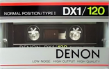 Compact Cassette: Nippon Columbia / Denon Denon - DX1 120