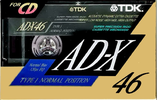 Compact Cassette: TDK  - AD-X 46