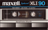 Compact Cassette: Maxell / Hitachi Maxell - XLI 90